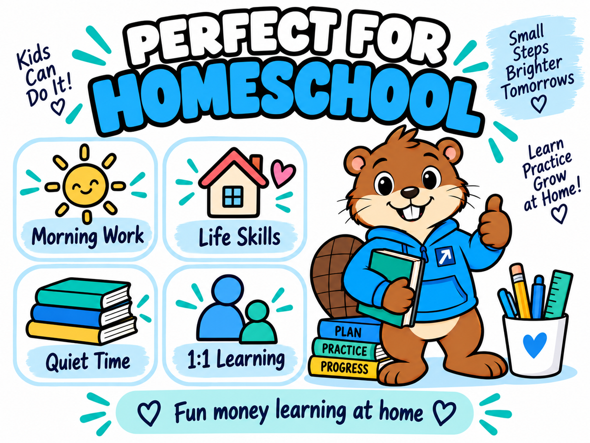 My First Savings Goal Kit | Printable Savings Worksheets for Kids Ages 6–9